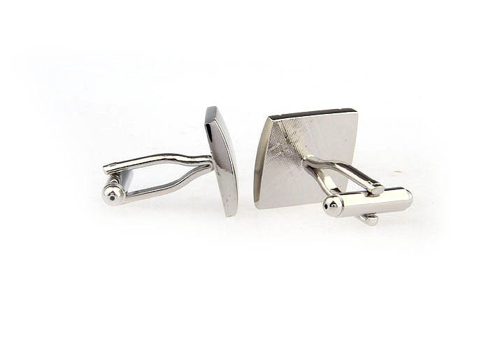  Silver Texture Cufflinks Metal Cufflinks Wholesale & Customized  CL671529