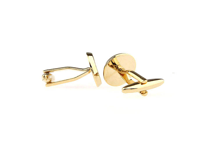  Gold Luxury Cufflinks Metal Cufflinks Wholesale & Customized  CL671530