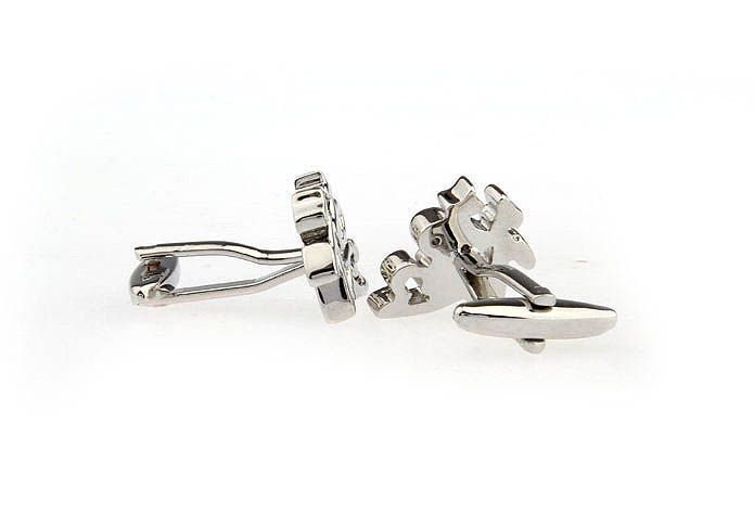 Dade Hiroyuki Cufflinks  Silver Texture Cufflinks Metal Cufflinks Symbol Wholesale & Customized  CL671537