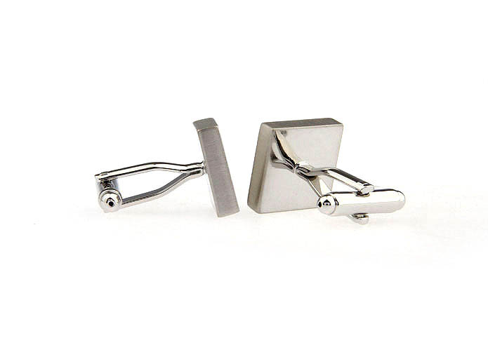  Silver Texture Cufflinks Metal Cufflinks Wholesale & Customized  CL671597