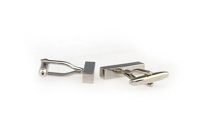  Silver Texture Cufflinks Metal Cufflinks Wholesale & Customized  CL671629