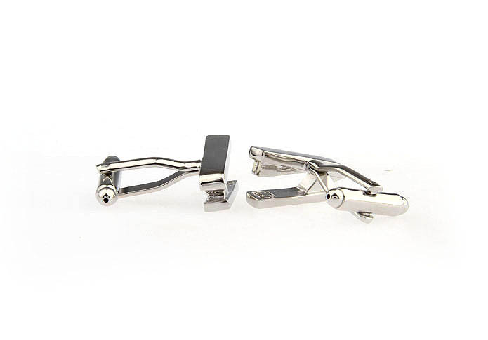 Stapler Cufflinks  Silver Texture Cufflinks Metal Cufflinks Tools Wholesale & Customized  CL671645