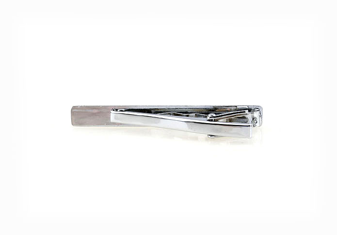  Silver Texture Tie Clips Metal Tie Clips Wholesale & Customized  CL840739