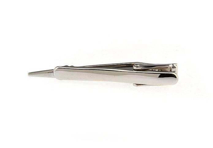  Silver Texture Tie Clips Metal Tie Clips Wholesale & Customized  CL850780
