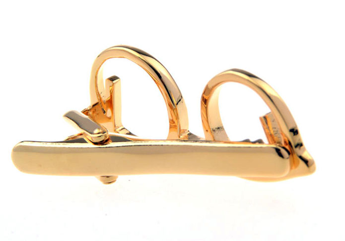  Gold Luxury Tie Clips Metal Tie Clips Hipster Wear Wholesale & Customized  CL850924