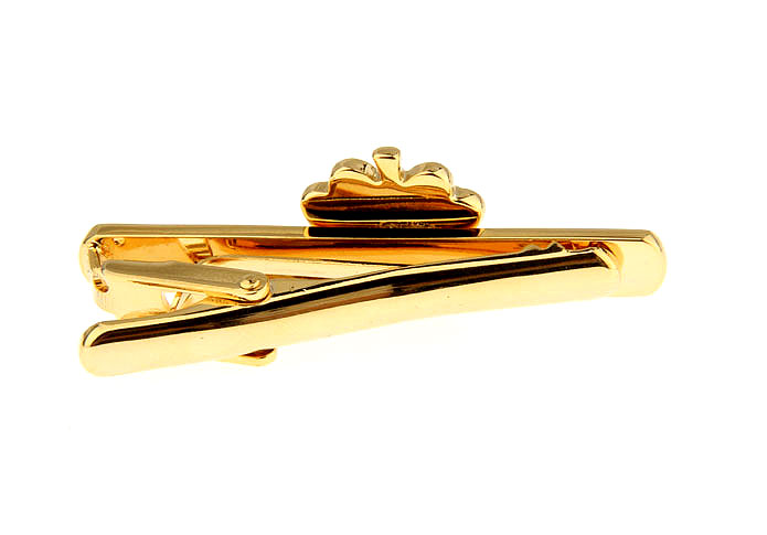 Clover Tie Clips  Gold Luxury Tie Clips Metal Tie Clips Funny Wholesale & Customized  CL850930