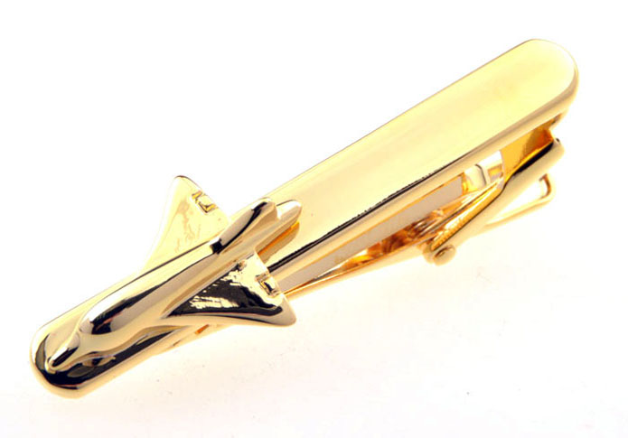 Aircraft Tie Clips  Gold Luxury Tie Clips Metal Tie Clips Military Wholesale & Customized  CL850960