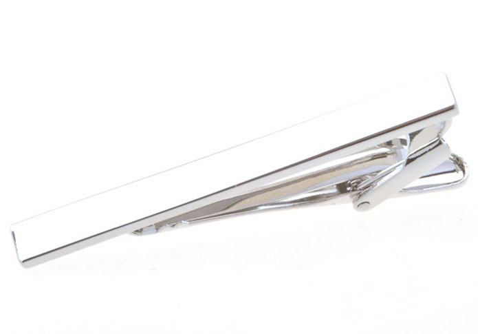  Silver Texture Tie Clips Metal Tie Clips Wholesale & Customized  CL850963