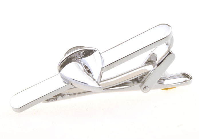 Sailboat Tie Clips  Silver Texture Tie Clips Metal Tie Clips Transportation Wholesale & Customized  CL850965