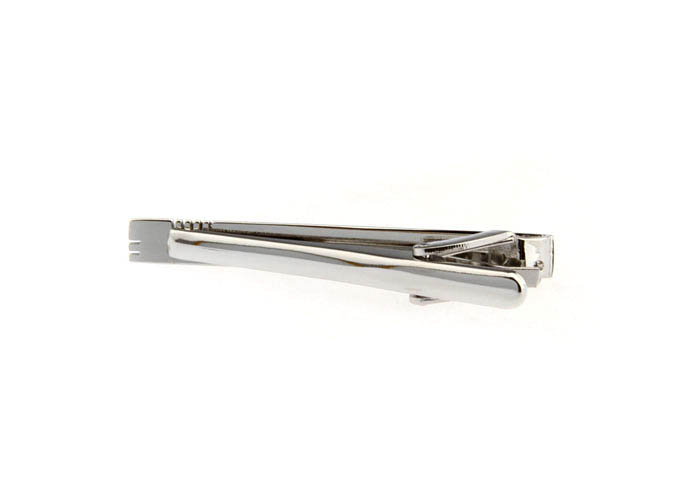  Silver Texture Tie Clips Metal Tie Clips Wholesale & Customized  CL860858