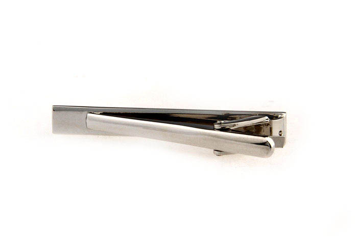  Silver Texture Tie Clips Metal Tie Clips Wholesale & Customized  CL860894