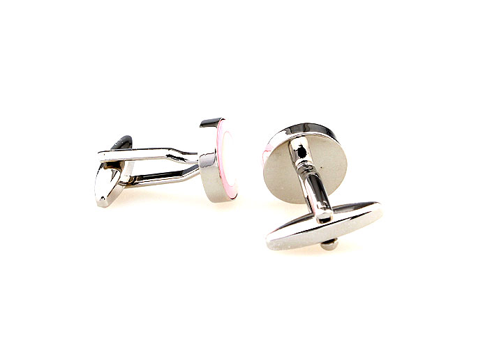  Pink Charm Cufflinks Shell Cufflinks Wholesale & Customized  CL661393