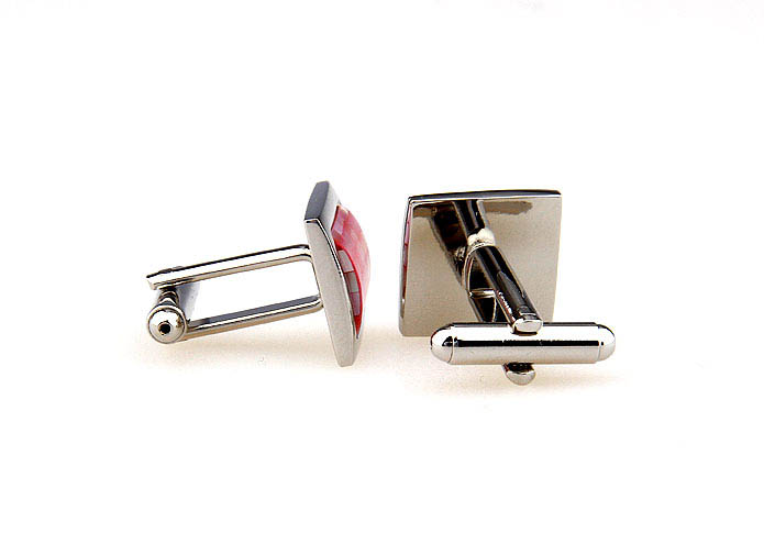  Pink Charm Cufflinks Shell Cufflinks Wholesale & Customized  CL661484