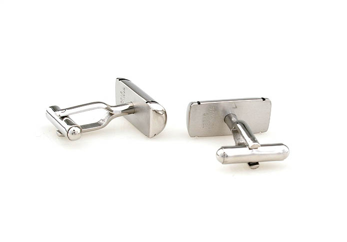  White Purity Cufflinks Stainless Steel Cufflinks Wholesale & Customized  CL620759