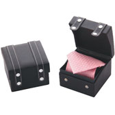 Imitation leather + Plastic Tie Boxes  Black Classic Tie Boxes Tie Boxes Wholesale & Customized  CL210595