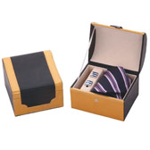 Imitation leather + Plastic Tie Boxes  Multi Color Fashion Tie Boxes Tie Boxes Wholesale & Customized  CL210597
