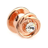  Gold Luxury Cufflinks Crystal Cufflinks Knot Wholesale & Customized  CL652033