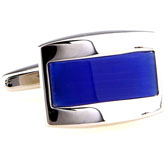  Blue Elegant Cufflinks Gem Cufflinks Wholesale & Customized  CL660350