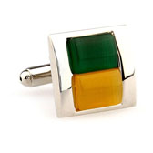 Multi Color Fashion Cufflinks Gem Cufflinks Wholesale & Customized  CL661084