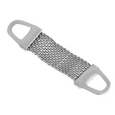 Cufflinks with chain Cufflinks Chain  Silver Texture Cufflinks Chain Cufflinks Chain Funny Wholesale & Customized  CL610845