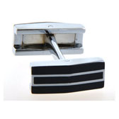  Black Classic Cufflinks Onyx Cufflinks Wholesale & Customized  CL654372