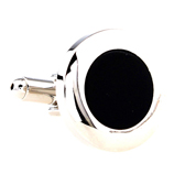  Black Classic Cufflinks Onyx Cufflinks Wholesale & Customized  CL663810