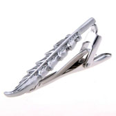 Silver Texture Tie Clips Metal Tie Clips Animal Wholesale & Customized  CL850926