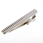 Silver Texture Tie Clips Metal Tie Clips Wholesale & Customized  CL850992
