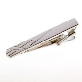  Silver Texture Tie Clips Metal Tie Clips Wholesale & Customized  CL850994