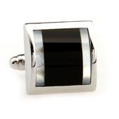  Black White Cufflinks Shell Cufflinks Wholesale & Customized  CL651065